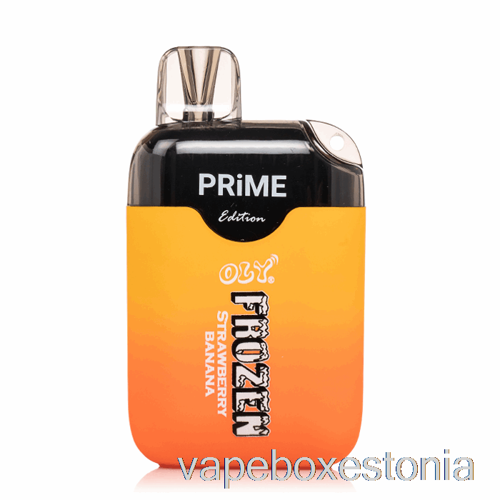 Vape Box Estonia Oly Frozen Prime 6500 ühekordne Maasikabanaan